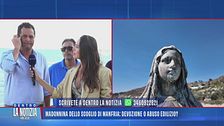 Sicilia, la statua della Madonnina dello scoglio che divide un paese