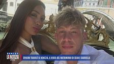 Sposini travolti a Venezia, il video del matrimonio di Sean e Gabriella
