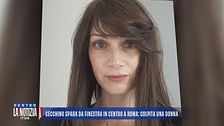 Cecchino spara da finestra in centro a Roma: colpita una donna