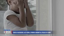 Tenta di uccidere la ex con le forbici davanti al figlio di 4 anni