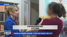 Torino, la madre del presunto assassino: "La prof deve parlare e dire tutto"