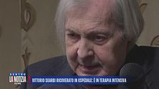 Vittorio Sgarbi ricoverato in ospedale: è in terapia intensiva