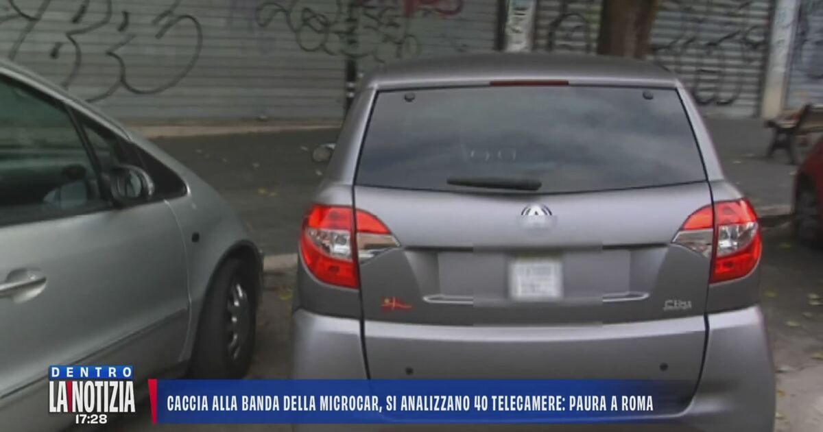 Dentro la Notizia: Caccia alla banda della microcar, si analizzano 40 ...