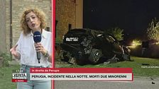 Perugia, incidente nella notte, morti due minorenni