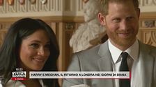 Harry e Meghan, il ritorno a Londra nei giorni di Diana