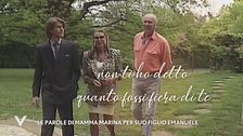 Le parole di mamma Marina per Emanuele Filiberto