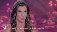 Elisabetta Canalis e il ricordo del padre Cesare