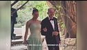 Il discorso di Michelle Hunziker al matrimonio della figlia Aurora Ramazzotti