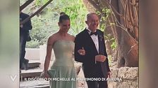 Il discorso di Michelle Hunziker al matrimonio della figlia Aurora Ramazzotti