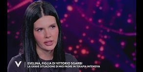 Evelina Sgarbi e il ricovero di papà Vittorio