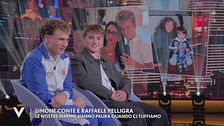 Simone Conte e Raffaele Pelligra e l'amore per le mamme