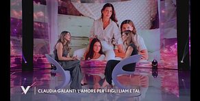 Claudia Galanti: "L'amore per i miei figli Liam e Tal"