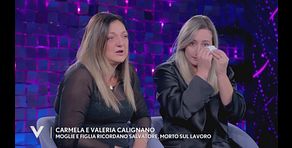 Carmela e Valeria Calignano: moglie e figlia ricordano Salvatore, morto sul lavoro
