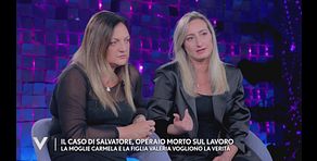 Il caso di Salvatore Calignano, operaio morto sul lavoro: la moglie Carmela e la figlia Valeria vogliono la verità