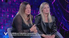 Carmela e Valeria Calignano ricordano Salvatore
