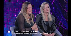 Carmela e Valeria Calignano ricordano Salvatore