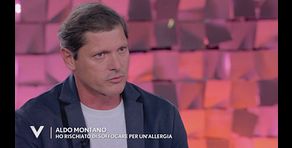 Aldo Montano: "Ho rischiato si soffocare per un'allergia"