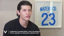 Geremia, Gianfilippo: "Tutto l'amore e la forza per il nostro papà Matteo Materazzi"
