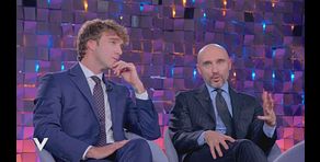 Paolo Ciavarro e Andrea Rizzoli: "Aspettiamo l'arrivo della piccola Eleonora"