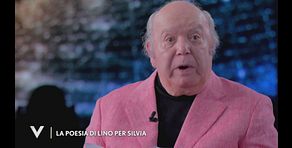 La poesia di Lino Banfi per Silvia Toffanin