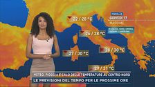 Meteo, pioggia e calo delle temperature al centro-nord