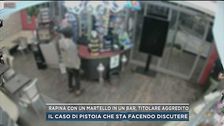 Rapina con un martello in un bar, titolare aggredito