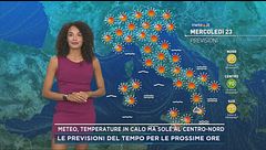 Meteo, temperature in calo ma sole al centro-nord