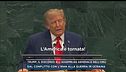 Trump, il discorso all'Assemblea generale dell'Onu