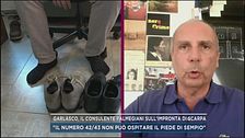 Garlasco, il consulente Palmegiani sull'impronta di scarpa