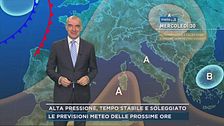Alta pressione, tempo stabile e soleggiato