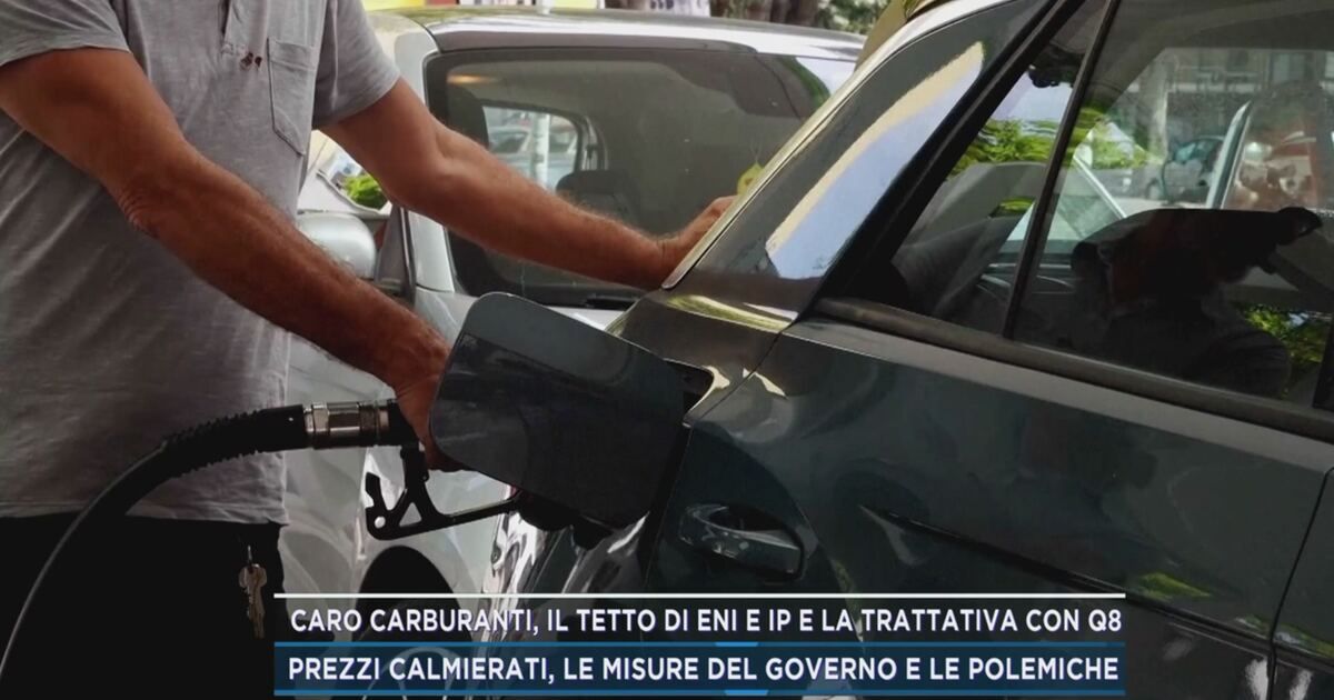 Mattino Cinque: Caro carburanti, il tetto di Eni e Ip e la trattativa ...