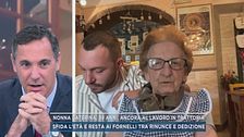 Nonna Caterina, 89 anni, ancora al lavoro in trattoria