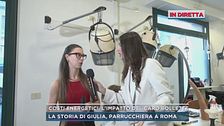 La storia di Giulia, parrucchiera a Roma