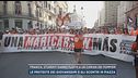 Francia e Spagna, proteste e scontri nelle piazze