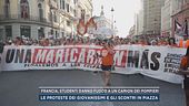 Francia e Spagna, proteste e scontri nelle piazze