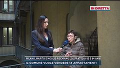Milano, marito e moglie rischiano lo sfratto a 83 e 94 anni