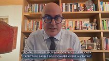 Affitti alle stelle, le proteste degli studenti