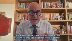 Affitti alle stelle, le proteste degli studenti