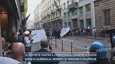 Le proteste contro il carovita e gli scontri in piazza