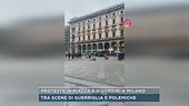 Proteste in piazza e disordini a Milano