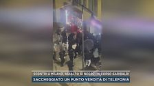 Scontri a Milano, assalto ai negozi in Corso Garibaldi