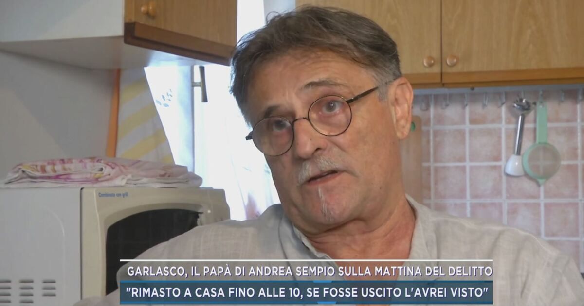 Mattino Cinque: Garlasco, il papà di Andrea Sempio sulla mattina del ...
