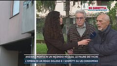 Anziana morta in un incendio in casa, le paure dei vicini