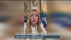 Siher torna libero, la critica della premier Meloni