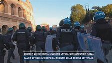 Cortei in oltre 50 città, studenti e lavoratori scendono in piazza