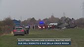 Elicottero italiano cade in Bosnia, quattro morti