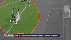 La moviola di Sassuolo-Milan: l'intervento su Gonzalo Ramos era da rigore?