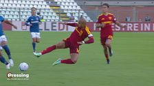 La moviola di Como-Roma: giusto il rosso per Malen? Wesley andava espulso?