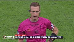 La moviola di Inter-Parma, Cesari: "Inaccettabile il gesto dell'arbitro sul rigore"