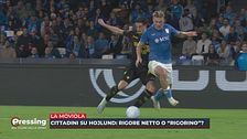 La moviola di Napoli-Frosinone: 'rigorino' su Hojlund?